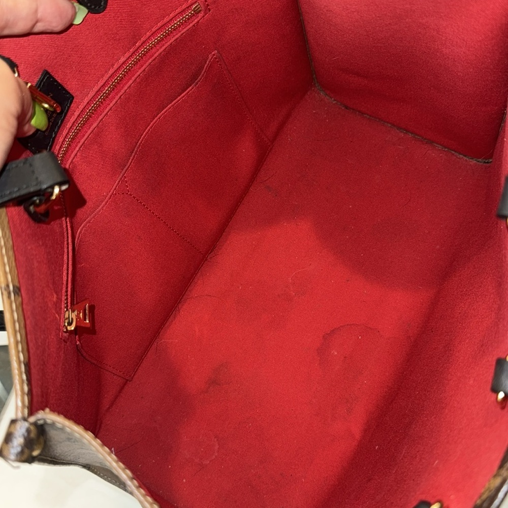 Authentic Louis Vuitton Brown OnTheGo MM Tote Bag - Picture 13 of 15